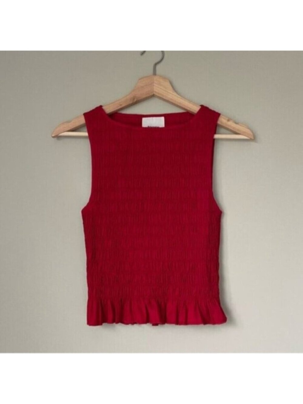 NEW Reformation Laguna Two Piece Matching Midi Skirt Set Lipstick Red US 2 UK 4 - Picture 6 of 14